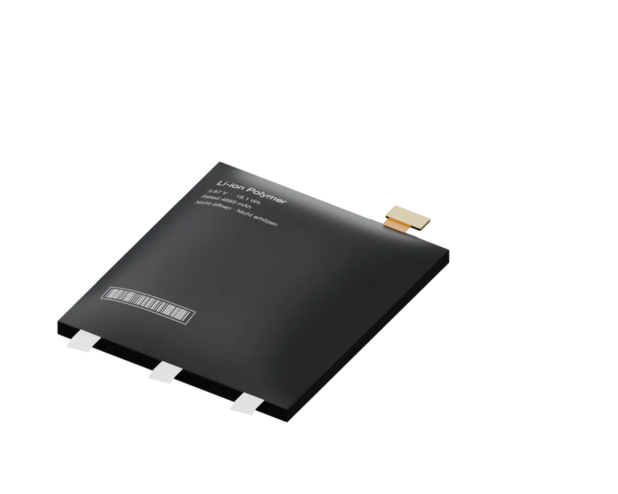 Verbrauchter Akku eines Smartphones