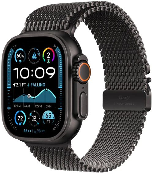 Apple Watch Ultra 2, Vorderseite