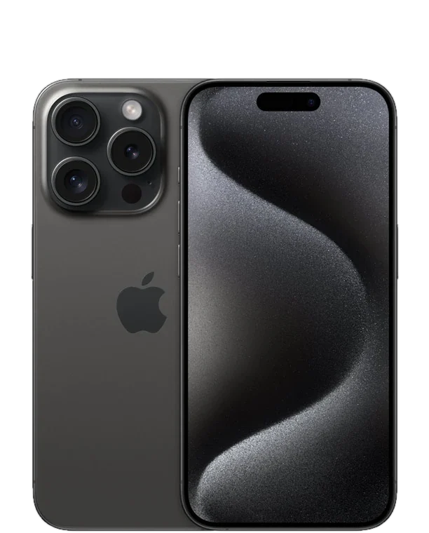 iPhone 15 Pro, Vorder- und Rückseite
