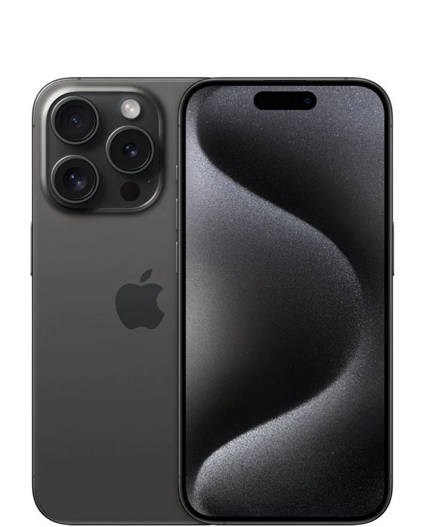 iPhone 15 Pro, Vorder- und Rückseite