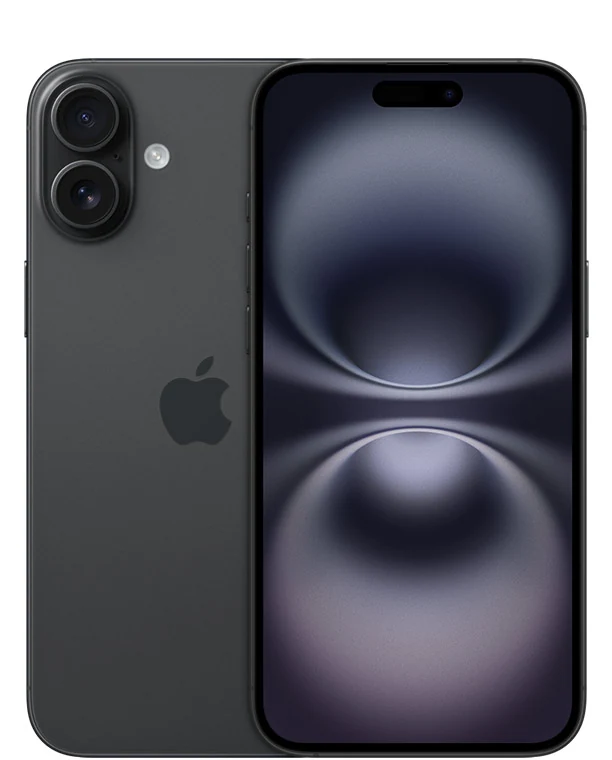 iPhone 16 Plus, Vorder- und Rückseite