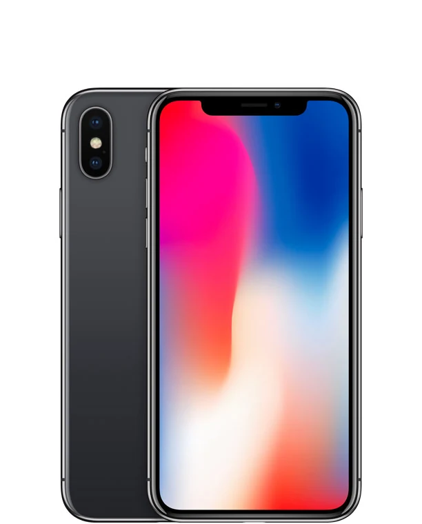 iPhone X, Vorder- und Rückseite