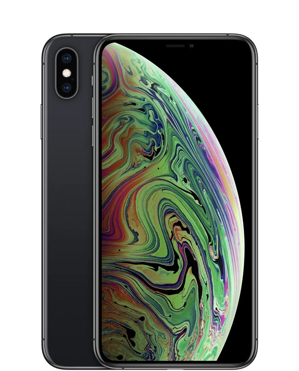 iPhone XS Max, Vorder- und Rückseite