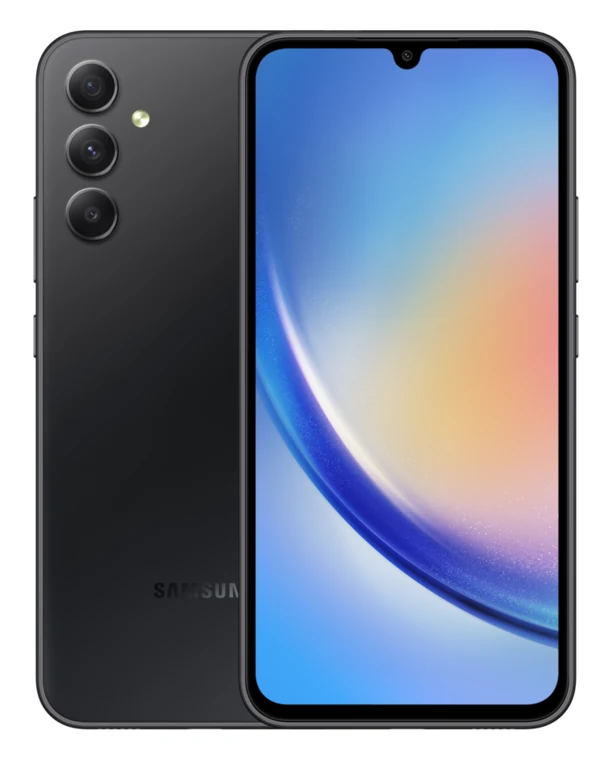 Galaxy A34, Vorder- und Rückseite