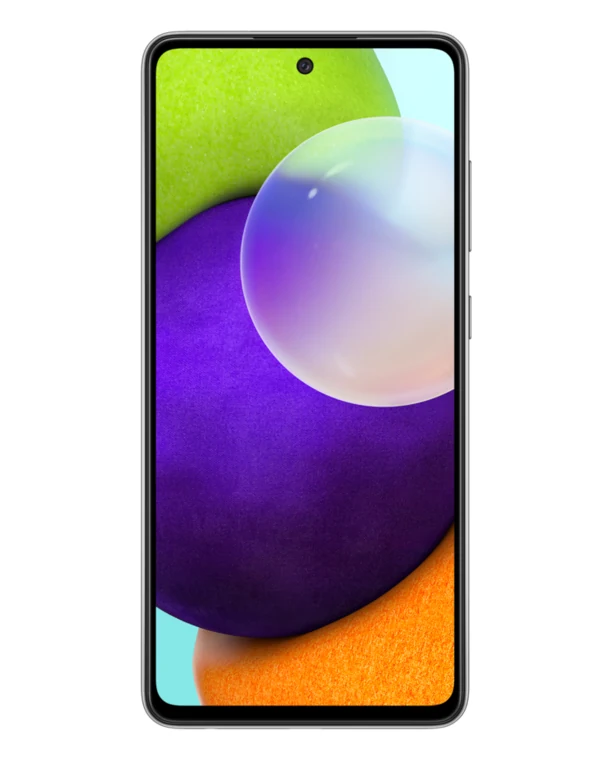 Galaxy A52, Vorder- und Rückseite
