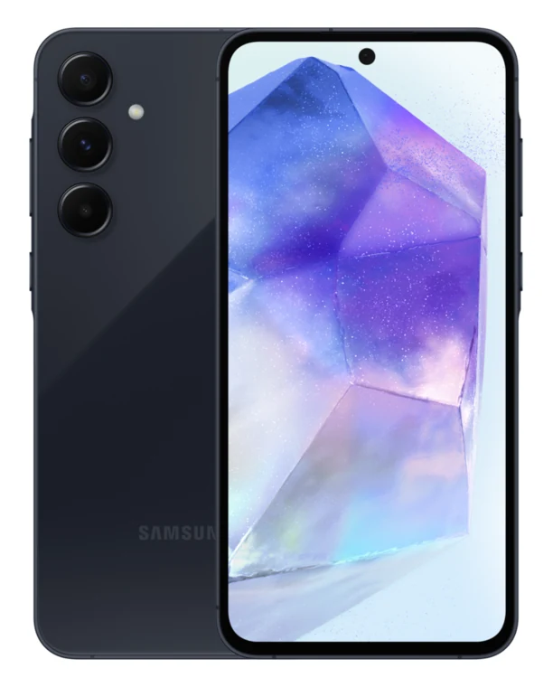 Galaxy A55, Vorder- und Rückseite