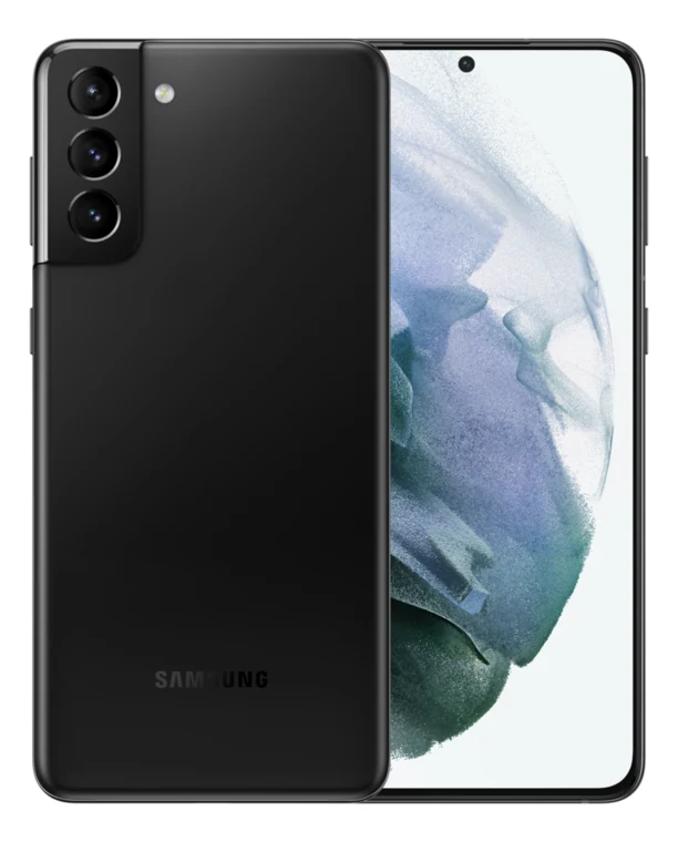 Galaxy S21+, Vorder- und Rückseite