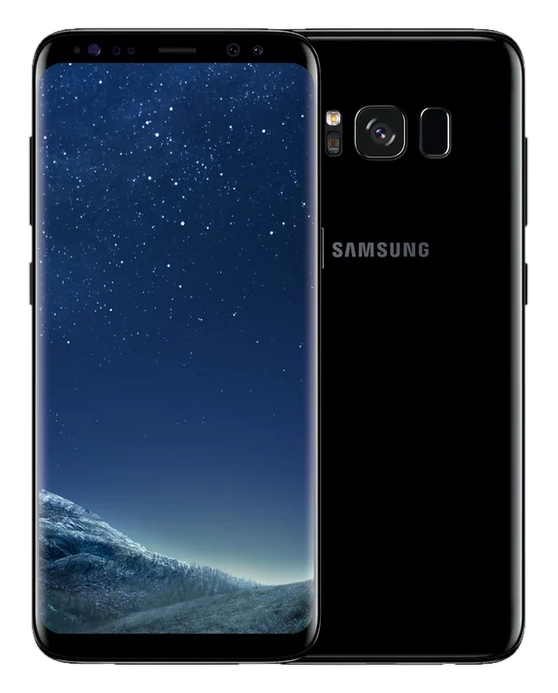 Galaxy S8, Vorder- und Rückseite