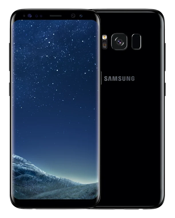 Galaxy S8, Vorder- und Rückseite