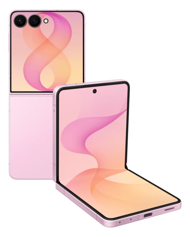 Galaxy Z Flip 8, Vorder- und Rückseite